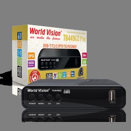 World Vision T644M2 Fm DVB-T2